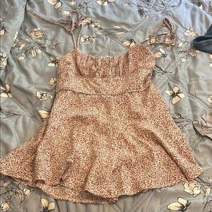 Floral Spaghetti Strap romper